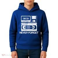 Never Forget Audio Cassette 70s 80s 90s Gift Kids Hoodie thumb 4