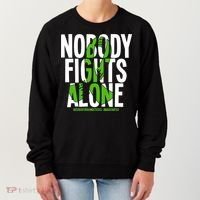 Nobody Fights Alone Neurofibromatosis Awareness Gift Women's Sweatshirt thumb 0