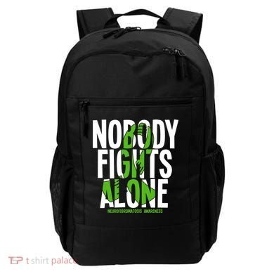 Nobody Fights Alone Neurofibromatosis Awareness Gift Backpack