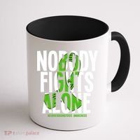Nobody Fights Alone Neurofibromatosis Awareness Gift Coffee Mug thumb 1
