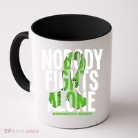 Nobody Fights Alone Neurofibromatosis Awareness Gift Coffee Mug thumb 0