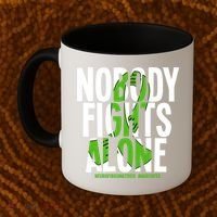 Nobody Fights Alone Neurofibromatosis Awareness Gift Coffee Mug thumb 2