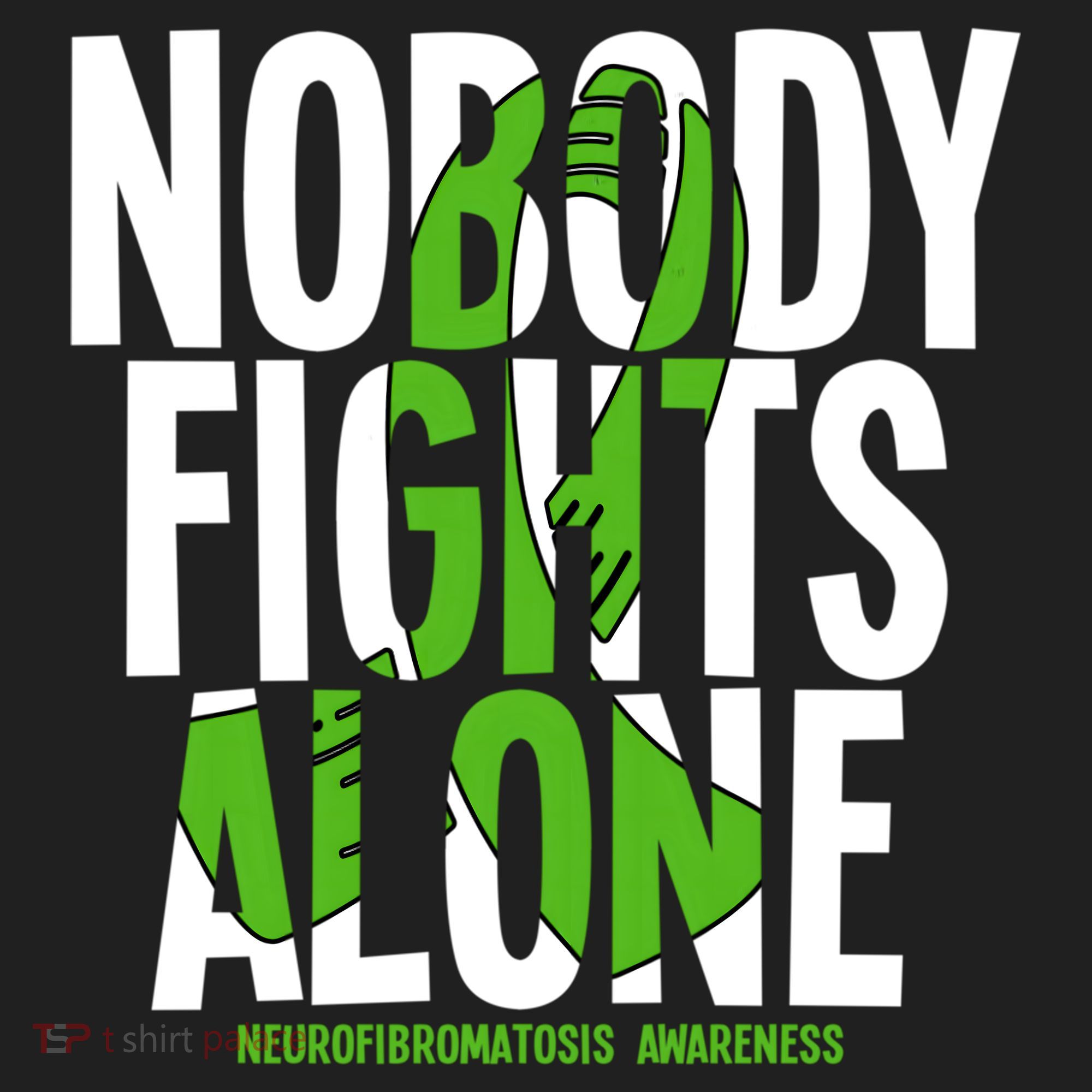 Nobody Fights Alone Neurofibromatosis Awareness Gift Beanie