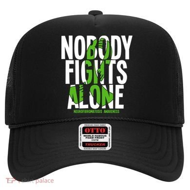 Nobody Fights Alone Neurofibromatosis Awareness Gift Hat