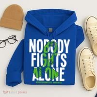Nobody Fights Alone Neurofibromatosis Awareness Gift Hoodie thumb 4