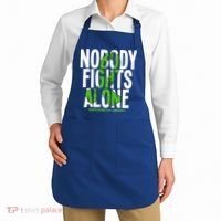 Nobody Fights Alone Neurofibromatosis Awareness Gift Apron thumb 2