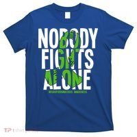 Nobody Fights Alone Neurofibromatosis Awareness Gift T-Shirt thumb 0