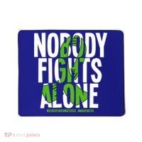 Nobody Fights Alone Neurofibromatosis Awareness Gift Mousepad thumb 0