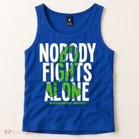 Nobody Fights Alone Neurofibromatosis Awareness Gift Tank Top thumb 2