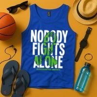 Nobody Fights Alone Neurofibromatosis Awareness Gift Tank Top thumb 4