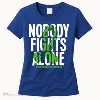 Nobody Fights Alone Neurofibromatosis Awareness Gift Women's T-Shirt thumb 0