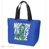 Nobody Fights Alone Neurofibromatosis Awareness Gift Tote Bag thumb 3