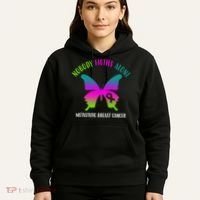 Nobody Fights Alone Metastatic Breast Cancer Hoodie thumb 5