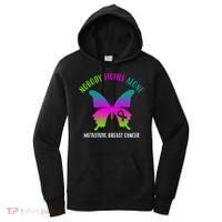 Nobody Fights Alone Metastatic Breast Cancer Women's Hoodie thumb 0