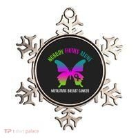 Nobody Fights Alone Metastatic Breast Cancer Ornament thumb 0