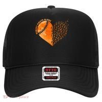 Nobody Fights Alone Orange Baseball MS Awareness Hat thumb 0