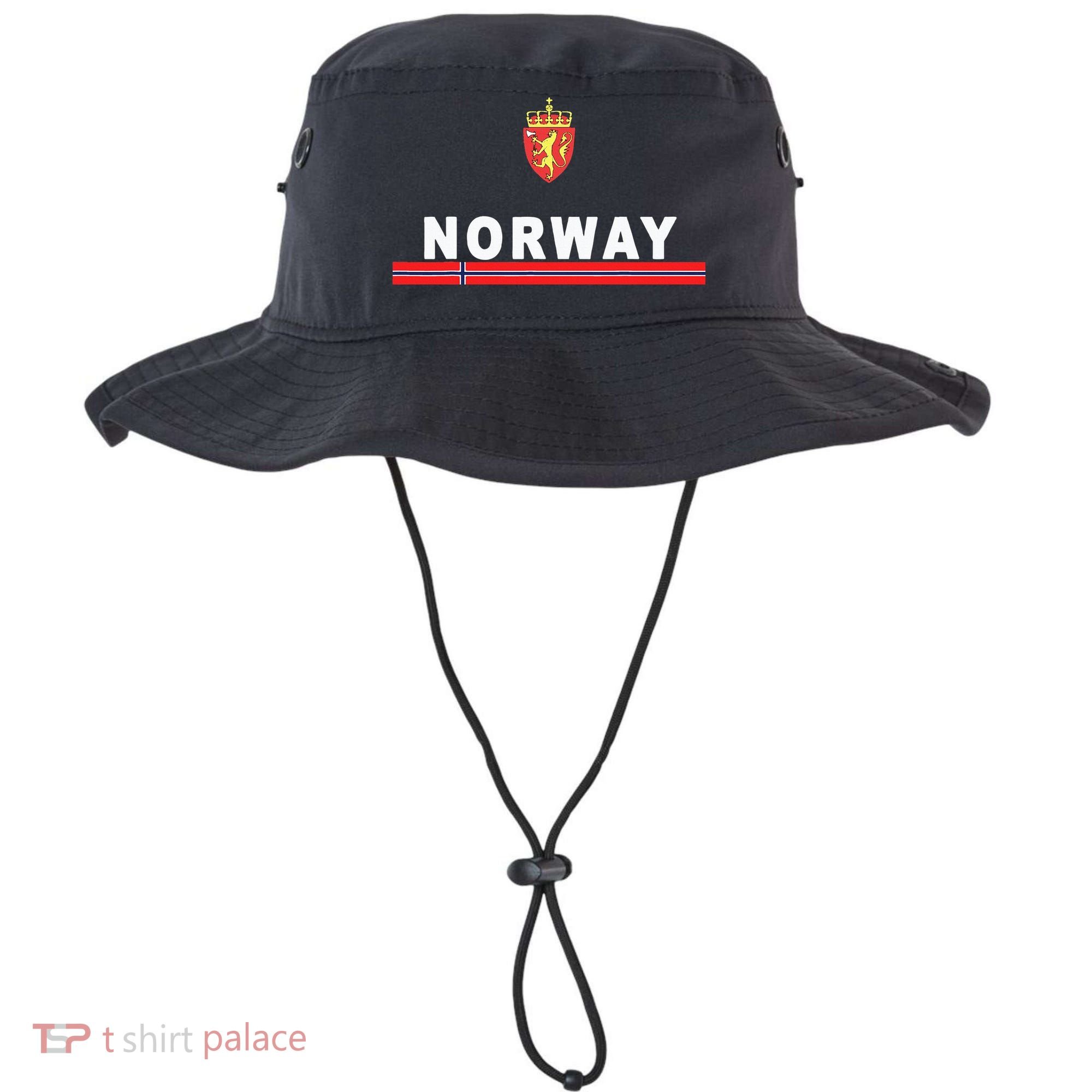 Norwaynorwegian Flag And Emblem Bucket Hat