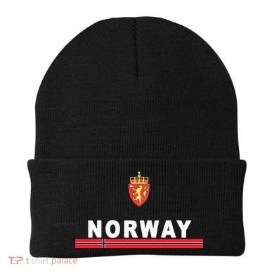 Norwaynorwegian Flag And Emblem Beanie