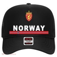 Norwaynorwegian Flag And Emblem Hat thumb 0