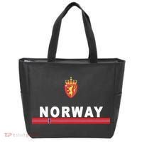 Norwaynorwegian Flag And Emblem Tote Bag thumb 0