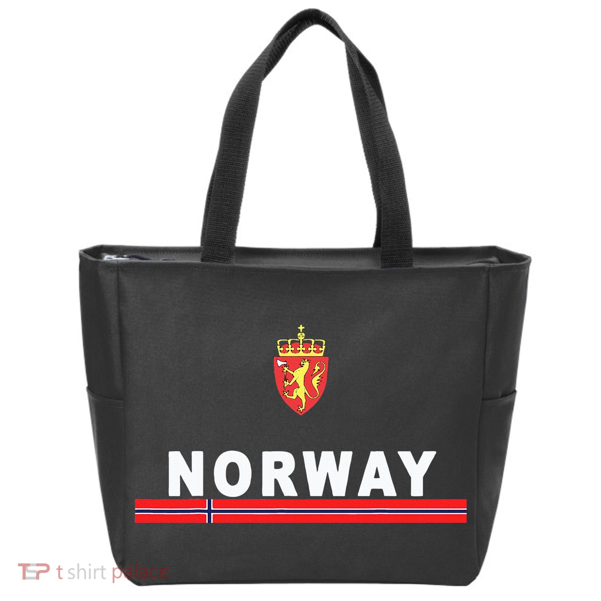 Norwaynorwegian Flag And Emblem Tote Bag