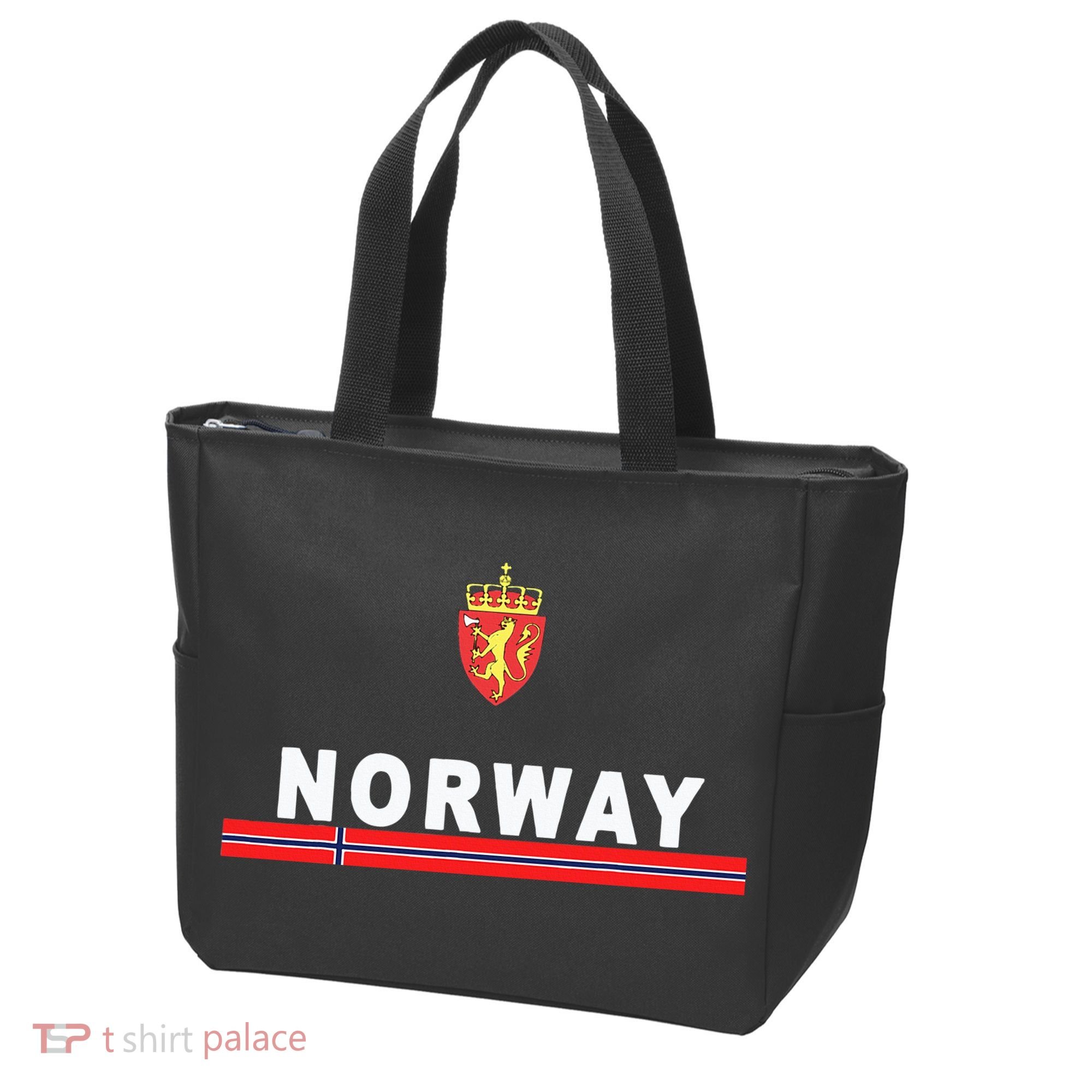 Norwaynorwegian Flag And Emblem Tote Bag