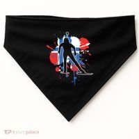 Norway Flag Biathlonist Norwegian Biathlon USA-Made Doggie Bandana thumb 0