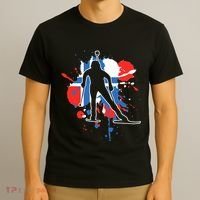 Norway Flag Biathlonist Norwegian Biathlon T-Shirt thumb 3