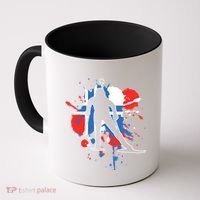 Norway Flag Biathlonist Norwegian Biathlon Coffee Mug thumb 0