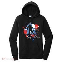 Norway Flag Biathlonist Norwegian Biathlon Women's Hoodie thumb 0