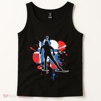 Norway Flag Biathlonist Norwegian Biathlon Tank Top thumb 2