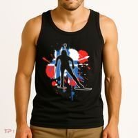 Norway Flag Biathlonist Norwegian Biathlon Tank Top thumb 3