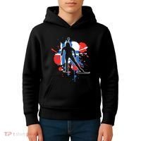 Norway Flag Biathlonist Norwegian Biathlon Kids Hoodie thumb 4