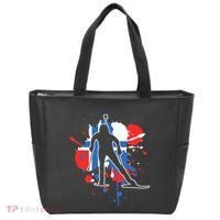 Norway Flag Biathlonist Norwegian Biathlon Tote Bag thumb 0