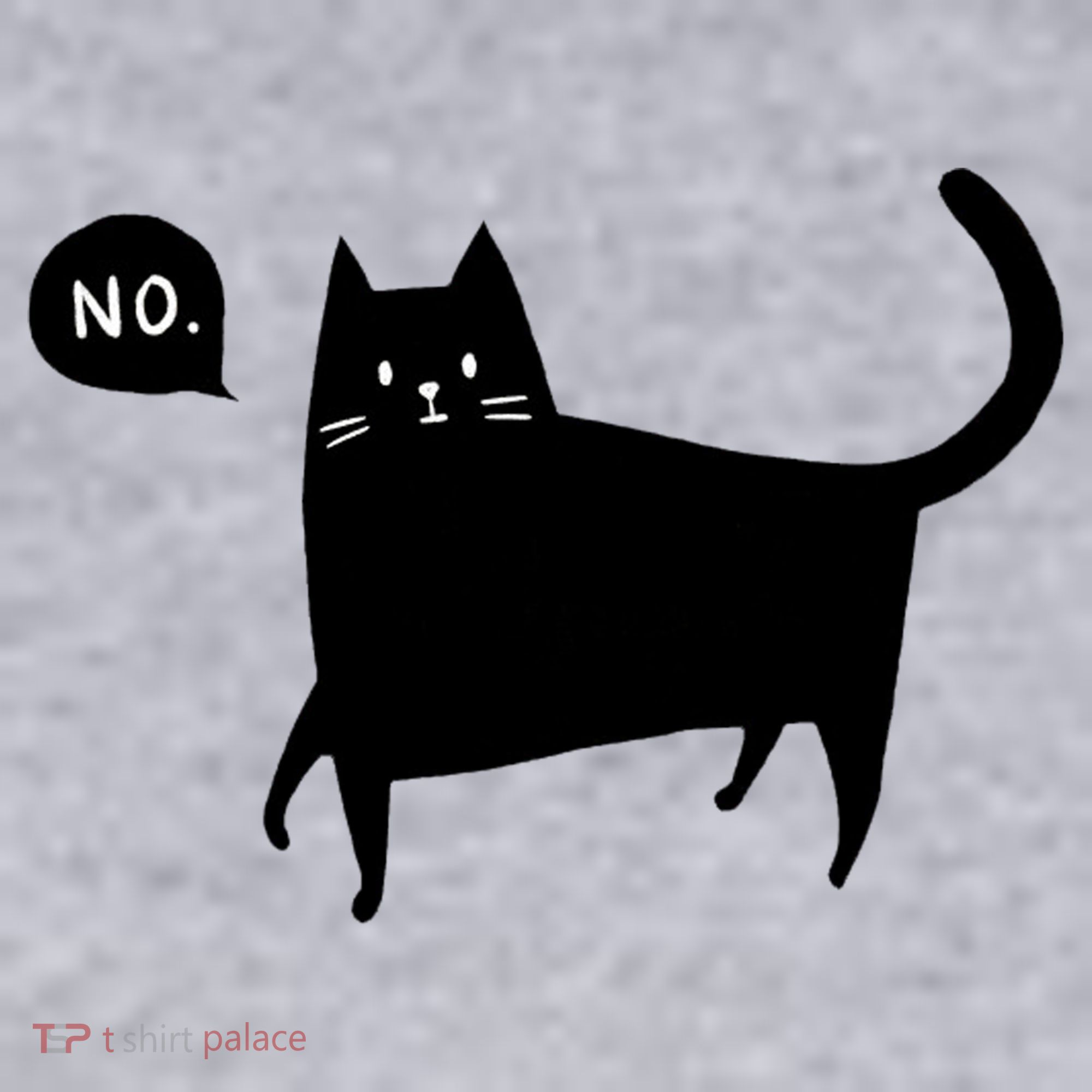 No Funny Black Cat Women's Sweatshirt