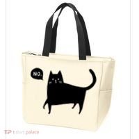 No Funny Black Cat Tote Bag thumb 3