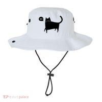 No Funny Black Cat Bucket Hat thumb 0
