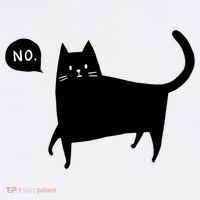No Funny Black Cat Kids Sweatshirt thumb 2