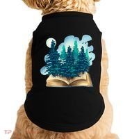 Nature Forest Book Doggie Tank thumb 0