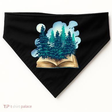 Nature Forest Book USA-Made Doggie Bandana