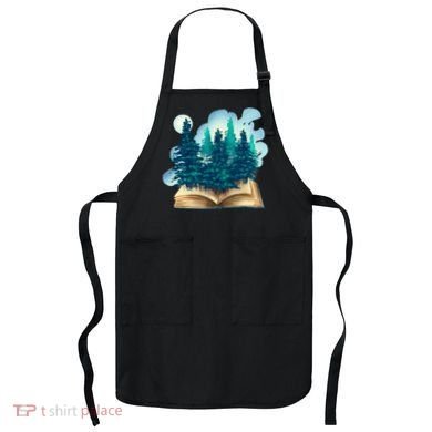 Nature Forest Book Apron