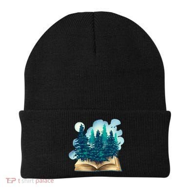 Nature Forest Book Beanie