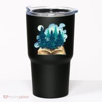 Nature Forest Book Tumbler thumb 0
