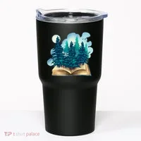 Nature Forest Book Tumbler thumb 0
