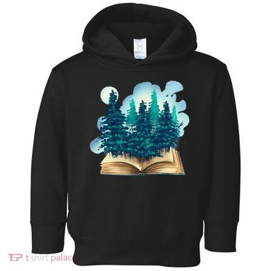 Nature Forest Book Toddler Hoodie
