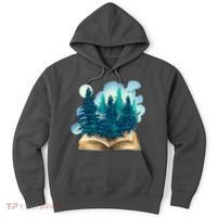 Nature Forest Book Hoodie thumb 0