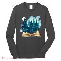 Nature Forest Book Long Sleeve Shirt thumb 0