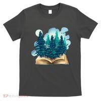 Nature Forest Book T-Shirt thumb 0