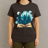 Nature Forest Book T-Shirt thumb 4