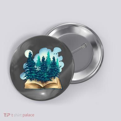 Nature Forest Book Button